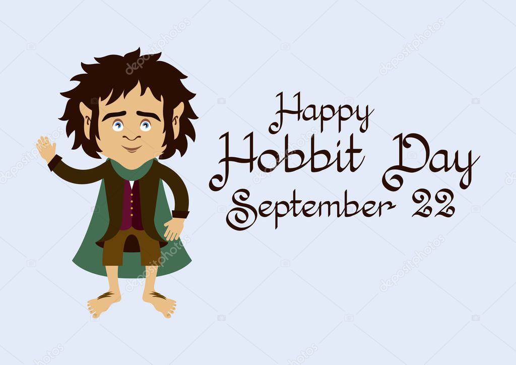 Hobbit Day vector