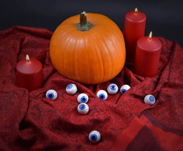 Halloween Pumpkin Eyes Stock Images Halloween Pumpkin Chocolate Eyes Halloween Stock Photo