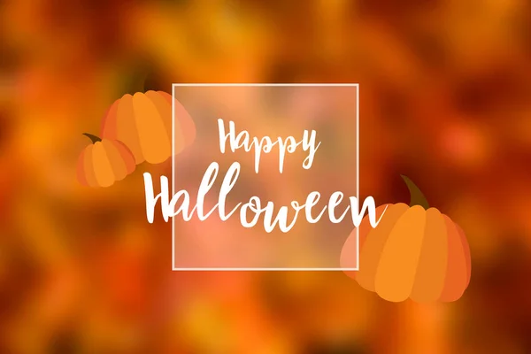 Happy Halloween wishes with orange pumpkins stock images. Happy Halloween quote stock images. Autumn background with Happy Halloween text images. Orange fall with pumpkins background