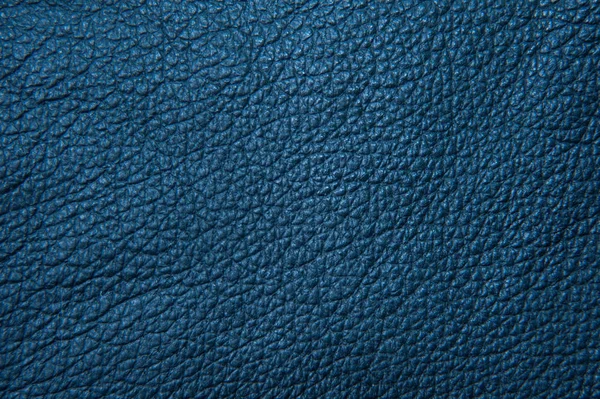 Texture Pelle Verniciata Blu Contesto Artistico — Foto Stock