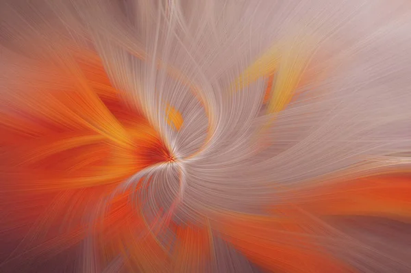 Sfondo Astratto Arte Modello Turbinio Viola Arancione — Foto Stock