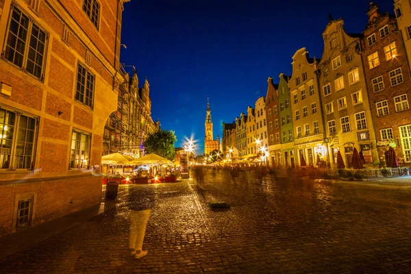 Poznan Poland July 2018 People Old Square Poznan — Stock Photo, Image