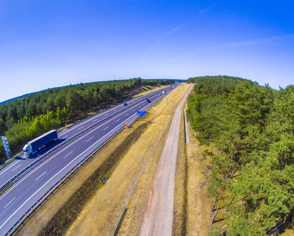 Rybie Oko Widok Panorama Pejzaż Grudziadz — Zdjęcie stockowe