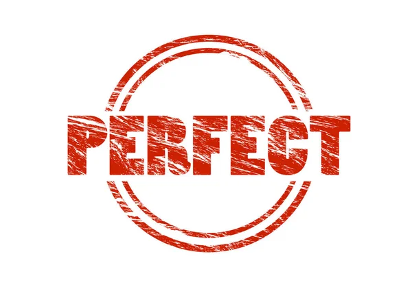 Beyaz arka plan üzerinde izole mükemmel kırmızı pul