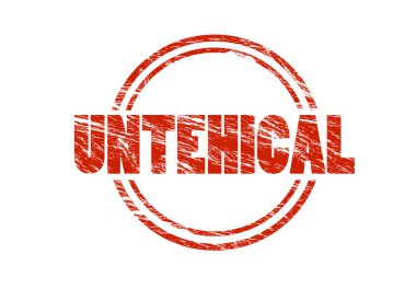 Beyaz arka plan üzerinde izole untehical kırmızı pul