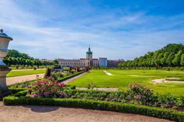 Görünüm Charlottenburg Sarayı cephe, Berlin, Almanya