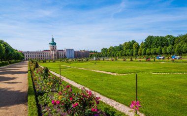 Görünüm Charlottenburg Sarayı cephe, Berlin, Almanya