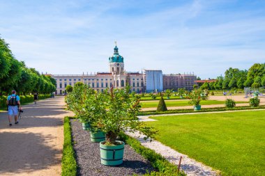 Görünüm Charlottenburg Sarayı cephe, Berlin, Almanya