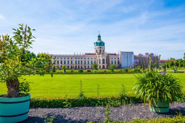 Görünüm Charlottenburg Sarayı cephe, Berlin, Almanya