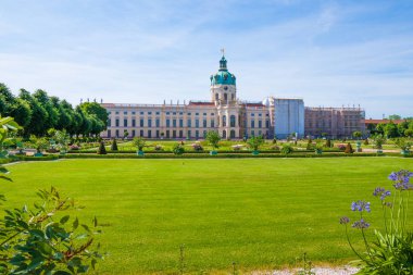 Görünüm Charlottenburg Sarayı cephe, Berlin, Almanya