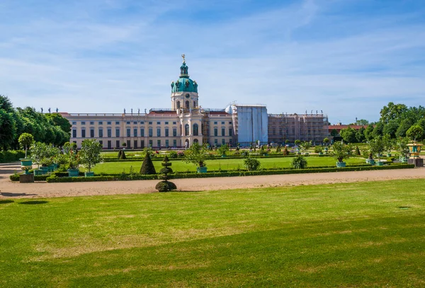 Görünüm Charlottenburg Sarayı cephe, Berlin, Almanya