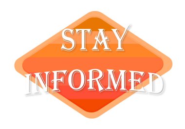 Beyaz arka plan üzerinde izole bilinçli turuncu pul kal