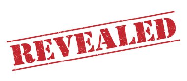 Beyaz arka plan üzerinde izole kırmızı pul ortaya