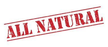 Beyaz arka plan üzerinde izole tüm doğal kırmızı pul