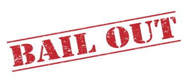 Beyaz arka plan üzerinde izole kırmızı pul kurtarmak