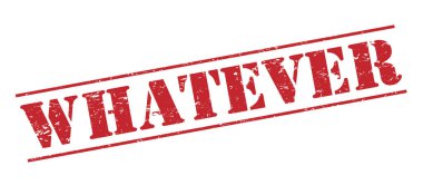 beyaz zemin üzerine kırmızı ne olursa olsun damga izole