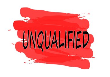 Beyaz arka plan üzerinde izole nitelenmemiş kırmızı pul