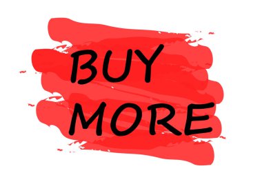 Beyaz arka plan üzerinde izole daha kırmızı pul satın