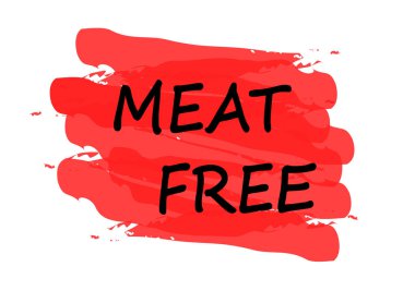 Beyaz arka plan üzerinde izole et ücretsiz kırmızı pul