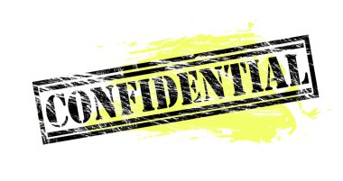 Beyaz arka plan üzerinde izole gizli renkli pul