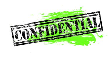 Beyaz arka plan üzerinde izole gizli renkli pul