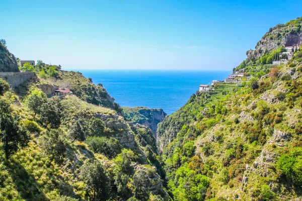 Pintoresca Costa Amalfi Italia — Foto de Stock
