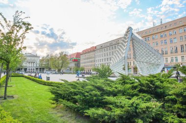 Poznan, Polonya, 30 Temmuz 2018: Poznan Eski Pazar Meydanı