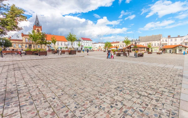 Poznan Polonya Temmuz 2018 Nsanlar Poznan Eski Meydanında — Stok fotoğraf