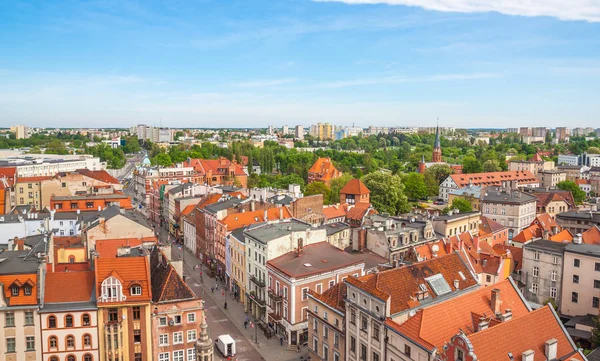 Aerial View Old Town Chelmno Poland — Stock Photo, Image