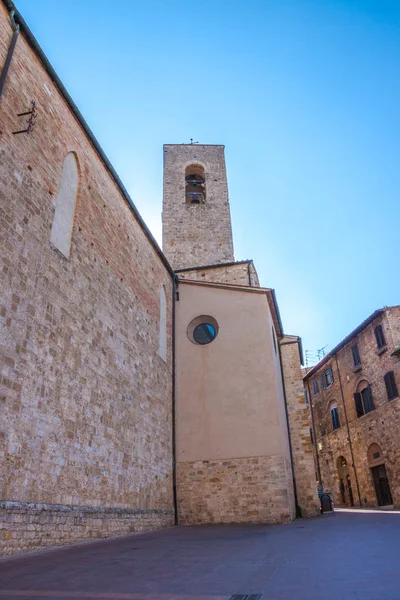 San Gimignano Toskánsko Itálie San Gimignano Typické Toskánské Středověké Město — Stock fotografie