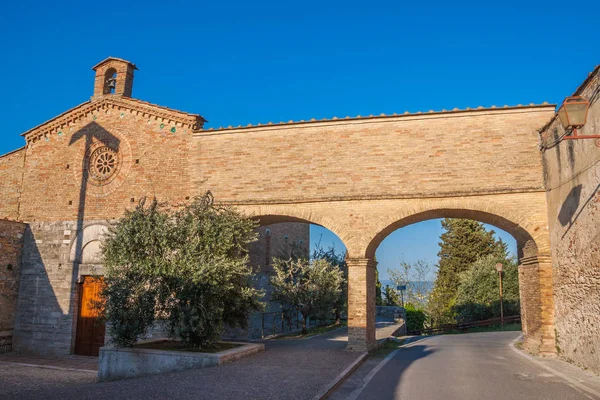 San Gimignano Toskana Italien San Gimignano Ist Eine Typische Mittelalterliche — Stockfoto