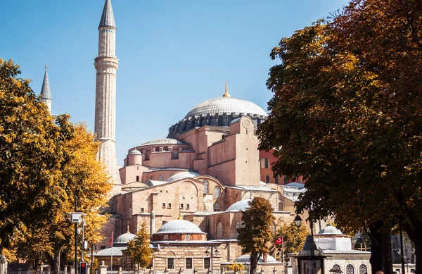 Santa Sofía en Estambul Turquía. mezquita de arquitectura — Foto de Stock