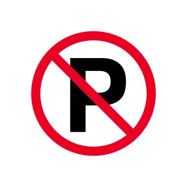 Park Yasak Trafik İşareti Yok