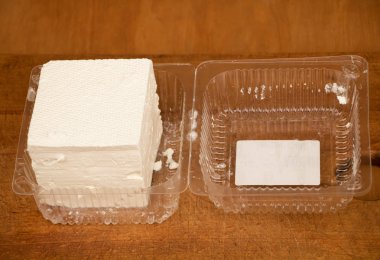 Süpermarketten satın alınan lezzetli bulgar peyniri