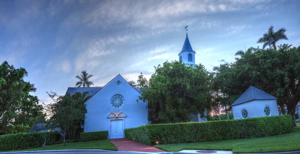 Nápoles Flórida Eua Junho 2018 Sunset Trinity Cove Episcopal Church — Fotografia de Stock