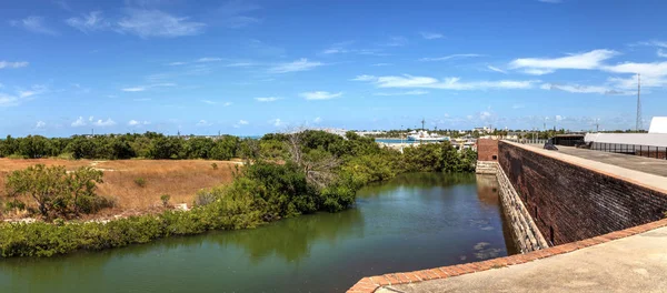 Vista Costeira Fort Zachary Taylor Key West Flórida Que Foi — Fotografia de Stock