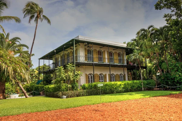 Key West, Florida, ABD - 1 Eylül 2018: Ernest Hemingway ev Key West, Florida. Editoryal kullanım için.