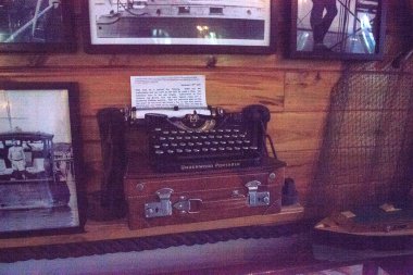 Key West, Florida Ernest Hemingway evinde daktilo