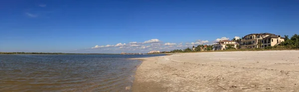 Marco Island Florida Üzerinde Tigertail Plajına Yakın Beyaz Kum Yaz — Stok fotoğraf