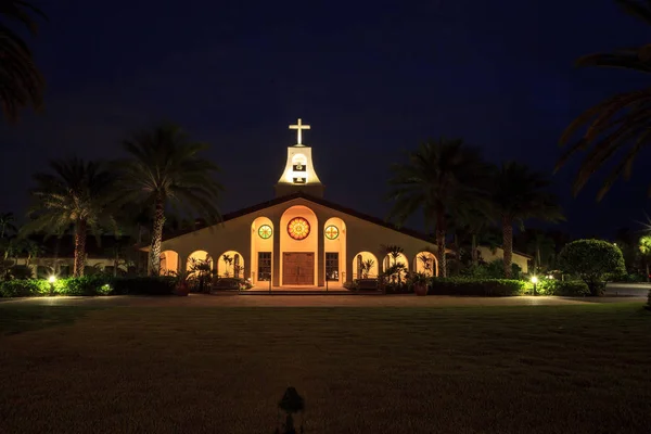 Nápoles Flórida Eua Novembro 2018 Igreja Episcopal Johns Com Belos — Fotografia de Stock