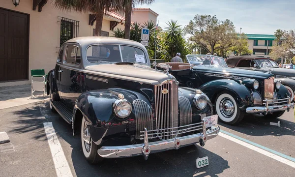 32 Yıllık Napoli Depo Clas 1941 Packard 110 Club Coupe — Stok fotoğraf
