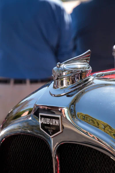 Red 1929 Auburn 120 Speedster at the 32nd Annual Naples Depot Cl — Stock Photo, Image