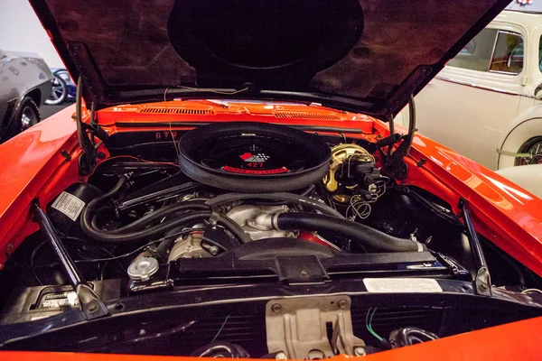 Oranje 1969 Chevrolet Camaro Copo tentoongesteld op de Muscle Car Ci — Stockfoto