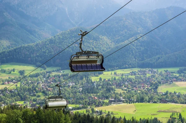 Ski lift Tatra Dağları'nda