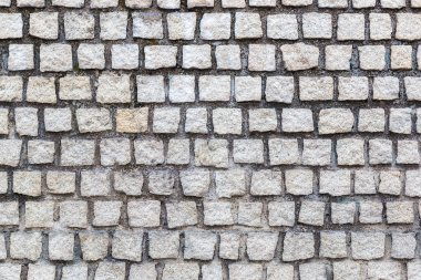 Beyaz beton tuğla duvar desen doku arka planı için.