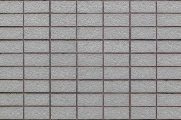Fehér Beton Téglafal Mintás Textúra Háttér — Stock Fotó