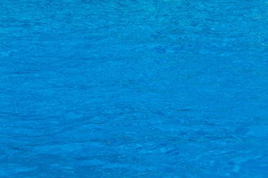 Mavi yüzme havuzu su yüzey doku arka plan.