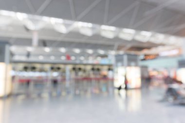 Soyut Havaalanı iç iş taşıma arka plan bulanık arka plan.