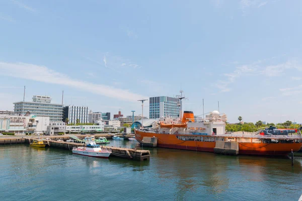 Nagoya Japán Június 2016 Port Nagoya Található Ise Bay Legnagyobb — Stock Fotó