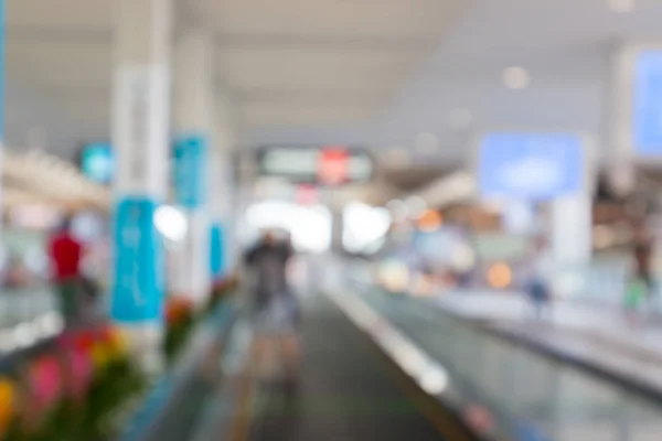 Fondo Difuminado Abstracto Del Fondo Transporte Interior Negocios Del Aeropuerto — Foto de Stock